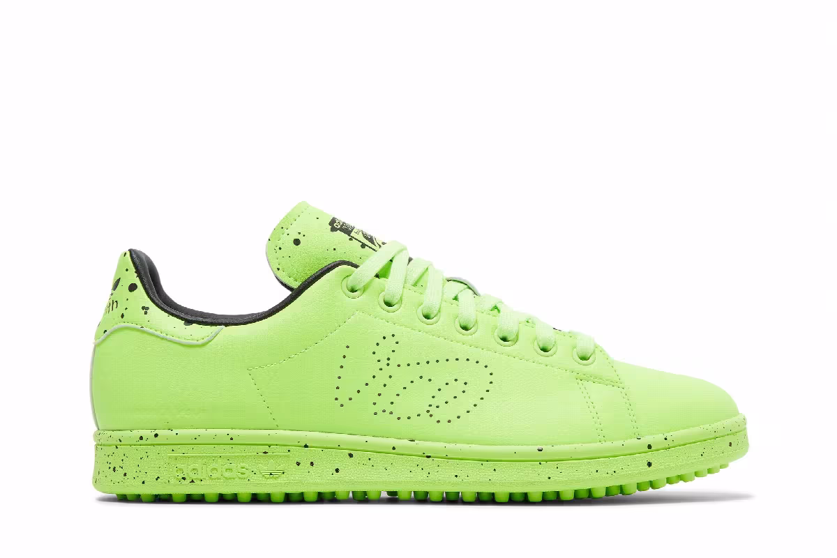 Vice Golf x adidas Stan Smith Signal Green, view 2