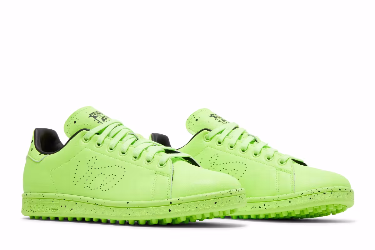 Vice Golf x adidas Stan Smith Signal Green, view 9
