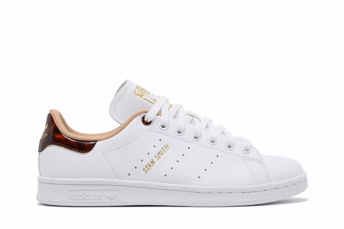 Adidas Women's Stan Smith White Pale Nude, view 2