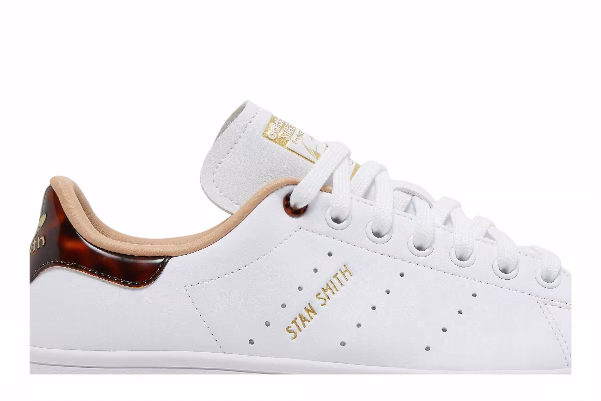 Adidas Women's Stan Smith White Pale Nude, view 3