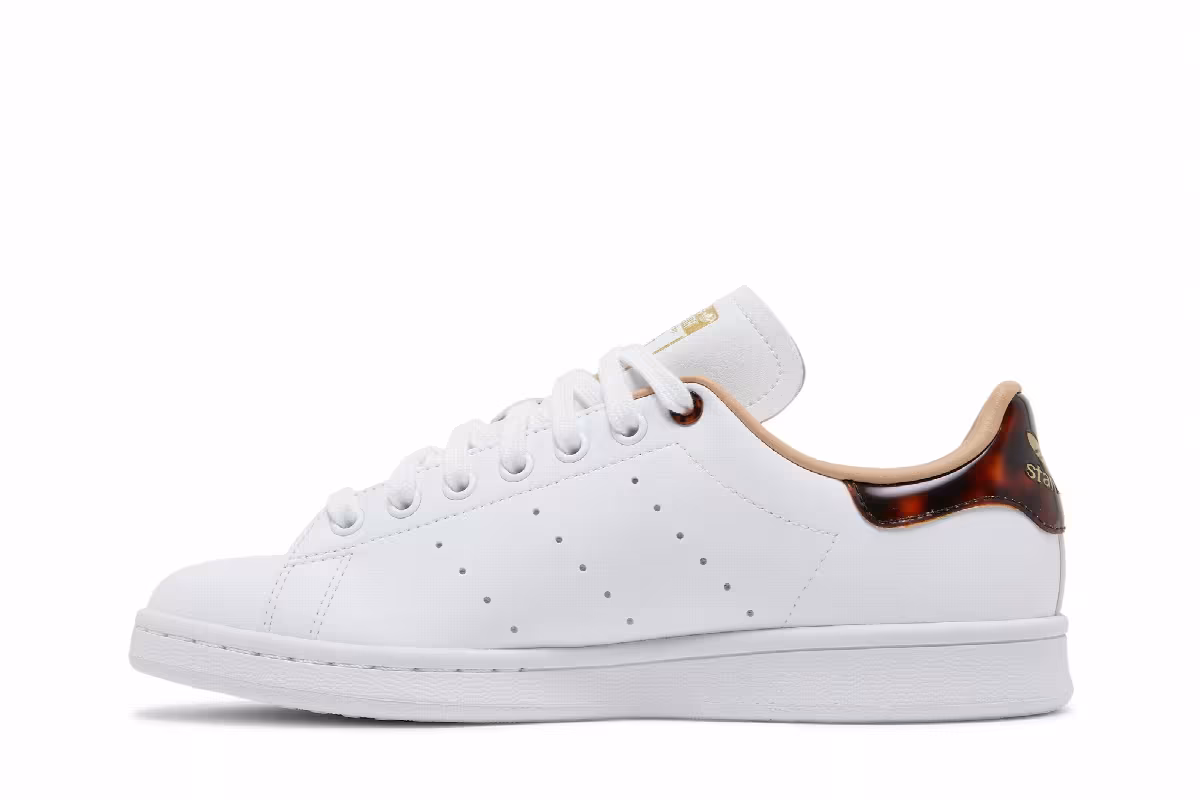 Adidas Women's Stan Smith White Pale Nude, view 4