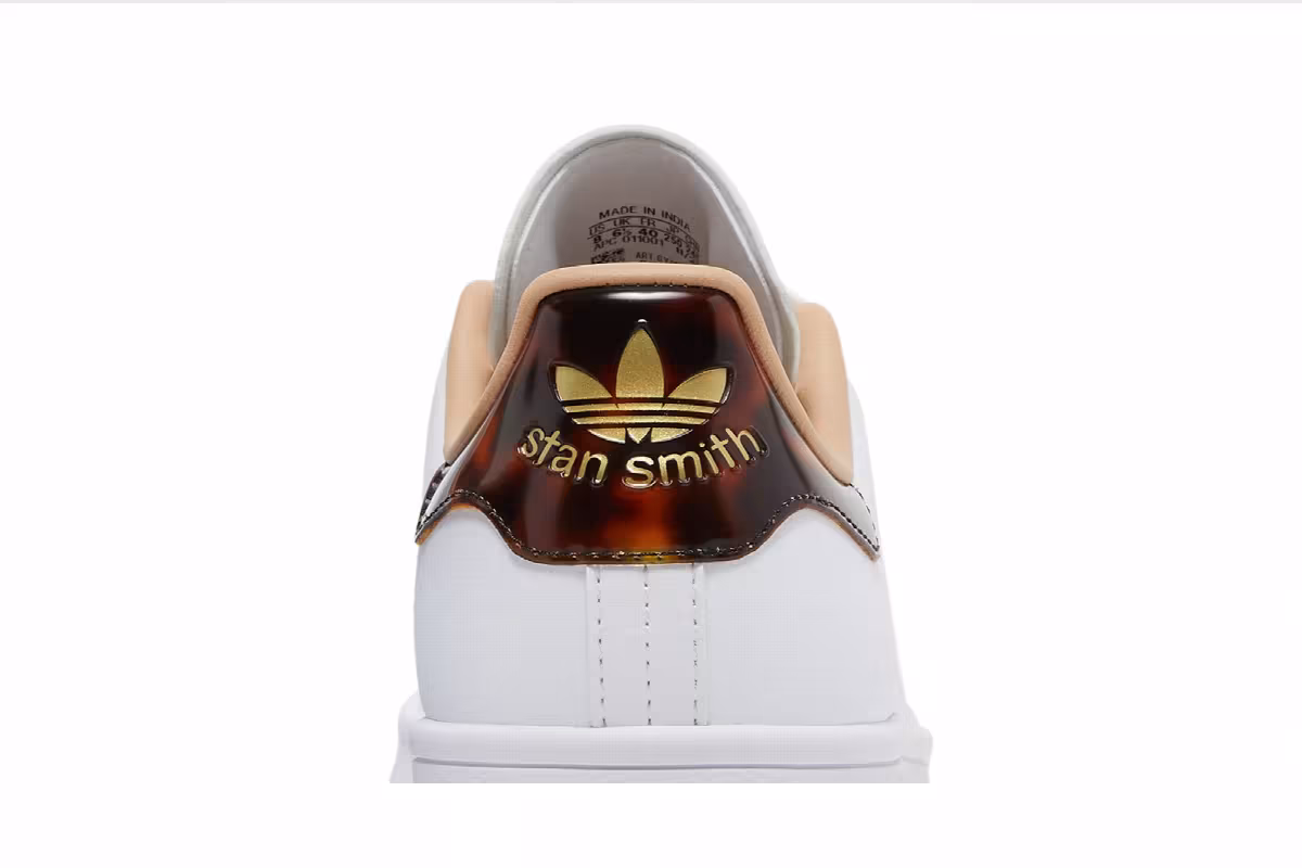 Adidas Women's Stan Smith White Pale Nude, view 8