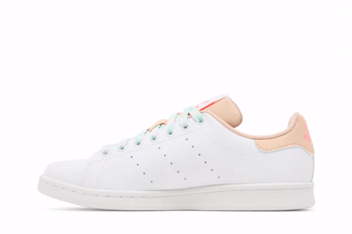 Adidas Women's Stan Smith White Halo Blush, view 4