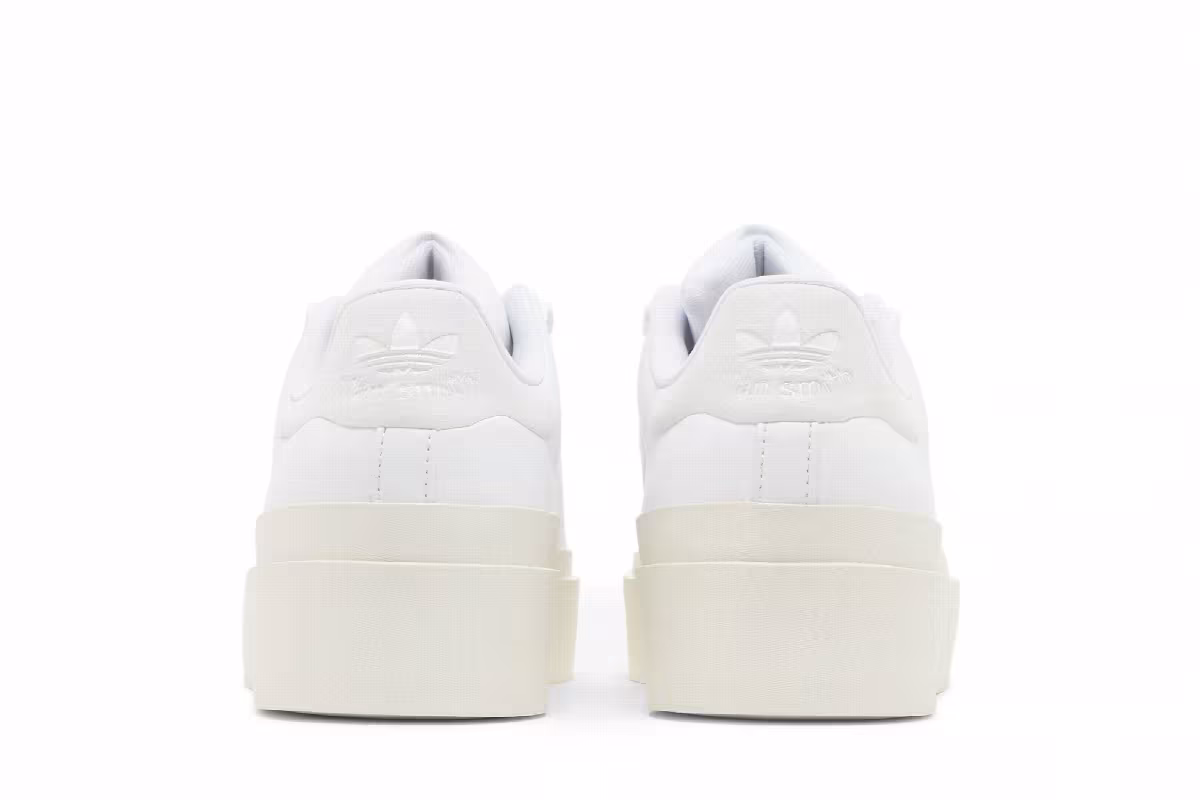 adidas Women's Stan Smith Bonega Triple White, view 7