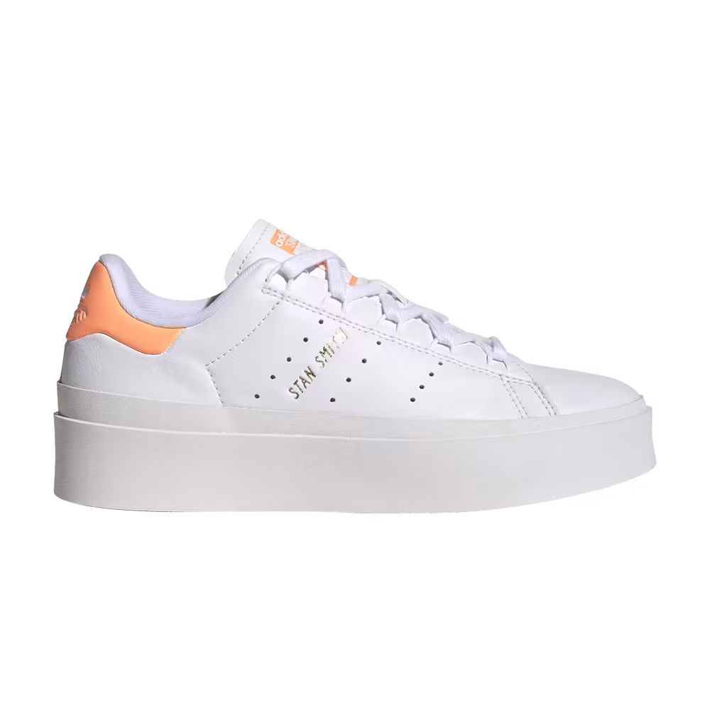 Adidas Women's Stan Smith Bonega White Beam Orange