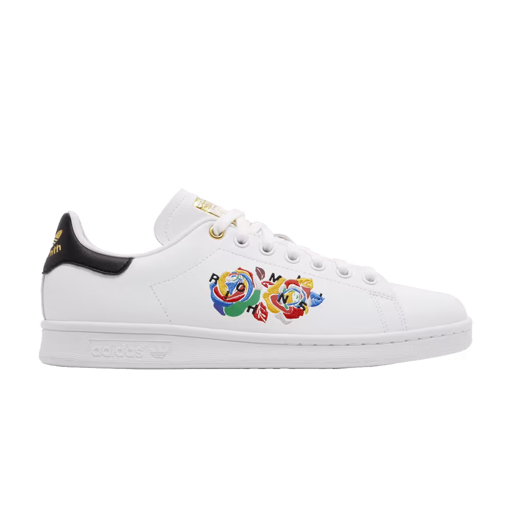 Rich Mnisi x adidas Women's Stan Smith Roses - White