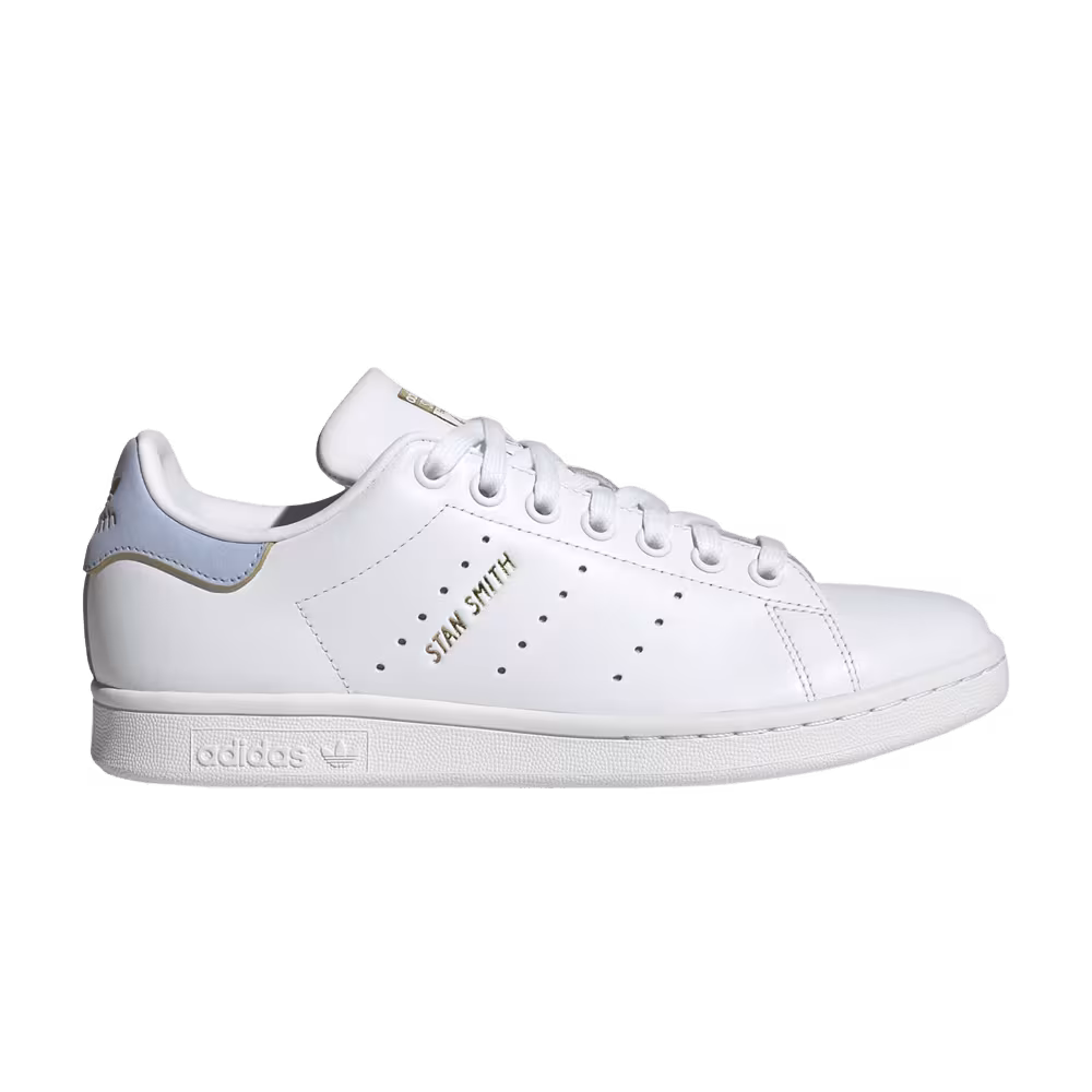 Adidas Women's Stan Smith White Blue Dawn
