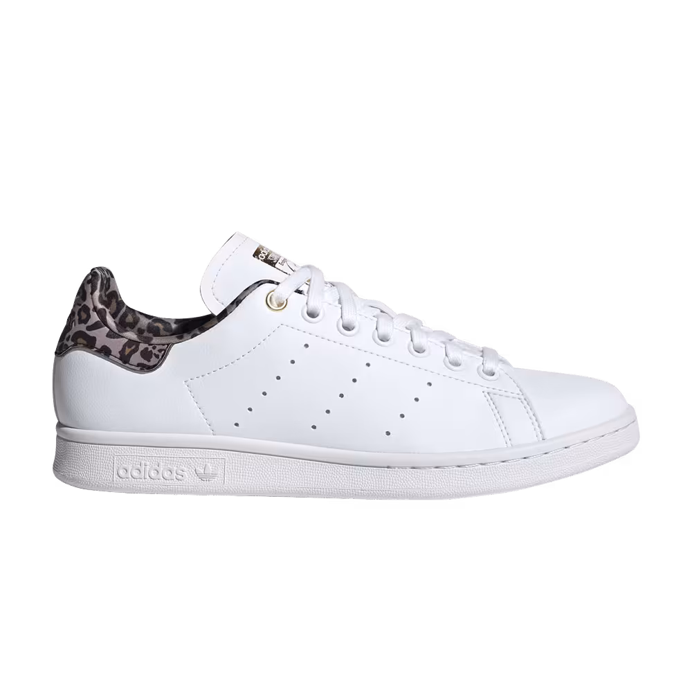 Adidas Women's Stan Smith White Leopard