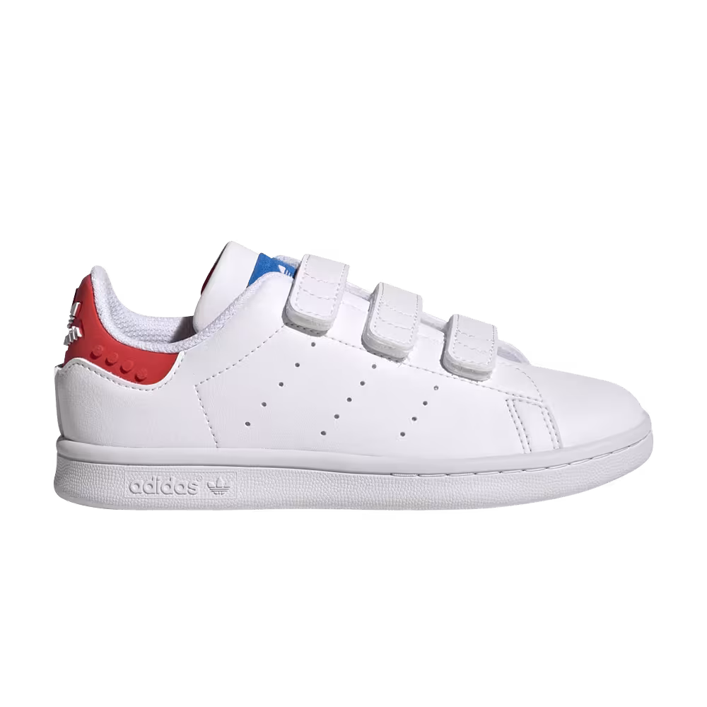 LEGO x adidas Stan Smith Little Kid White Pantone