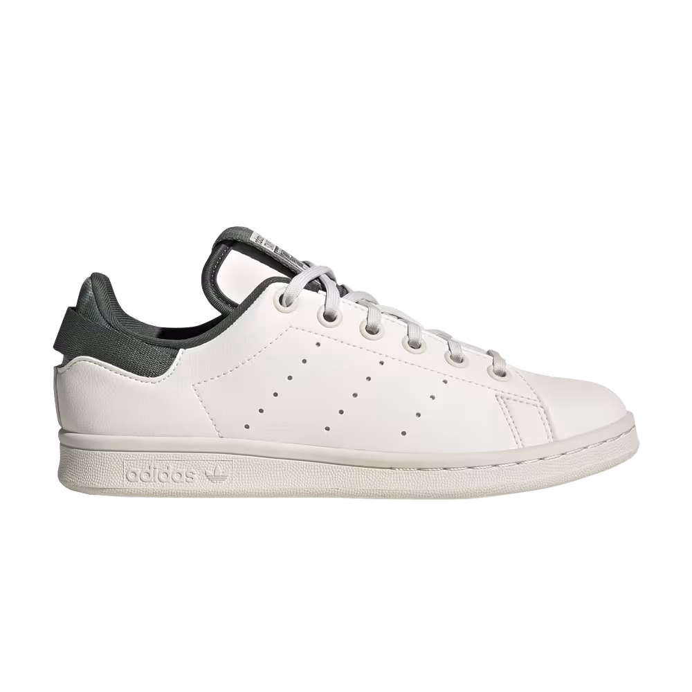 Adidas Stan Smith J White Green Oxide