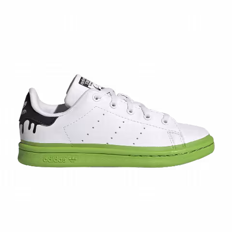 Adidas Stan Smith Little Kid 'Paint Drip - White Solid Green'
