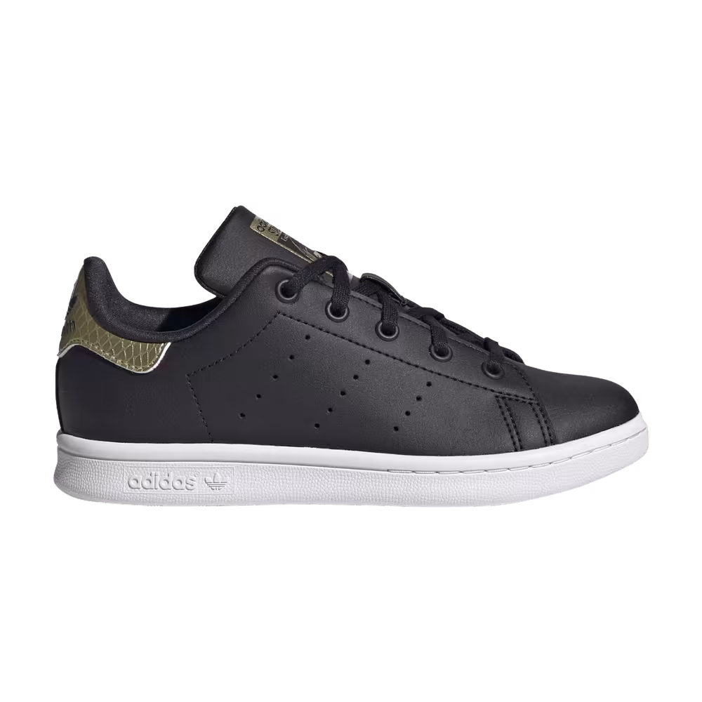 Adidas Stan Smith Little Kid Black Gold