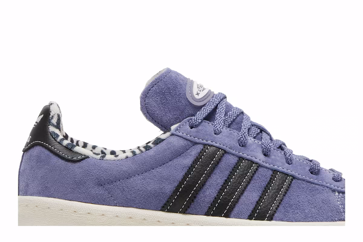 XLARGE x adidas Campus 80s Orbit Violet, view 3