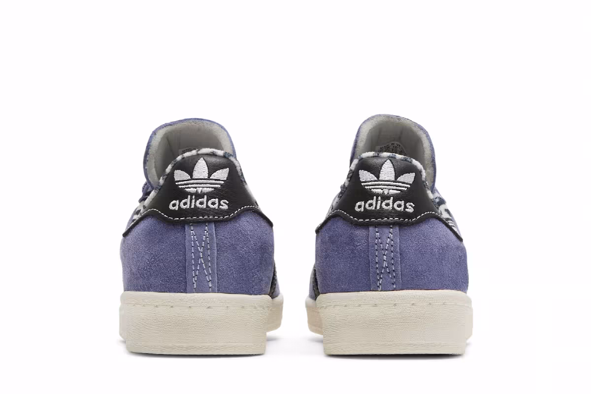 XLARGE x adidas Campus 80s Orbit Violet, view 7
