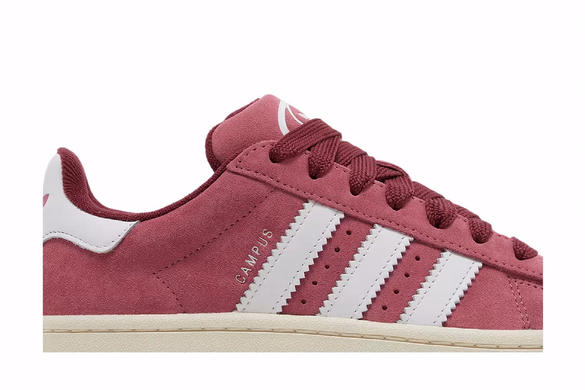 adidas Women's Campus 00s Pink Strata White, view 3