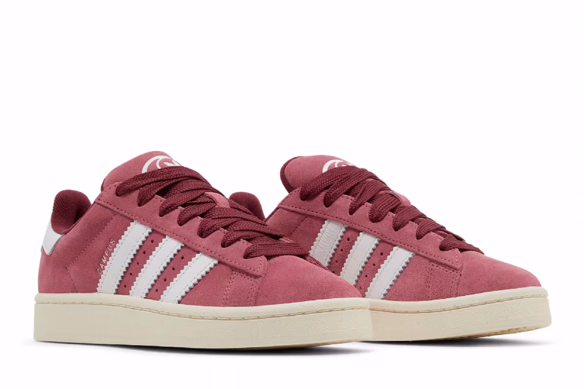 adidas Women's Campus 00s Pink Strata White, view 9