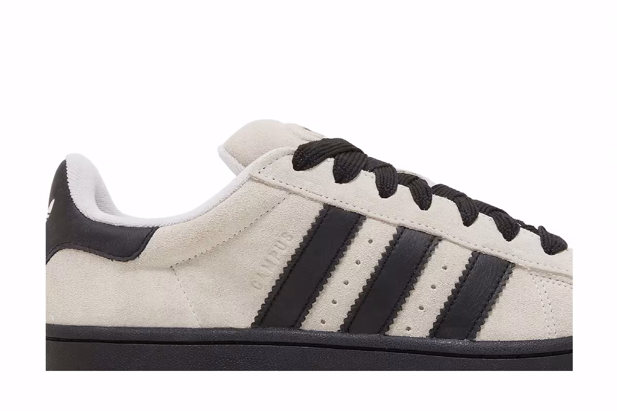 adidas Campus 00s White Black, view 3