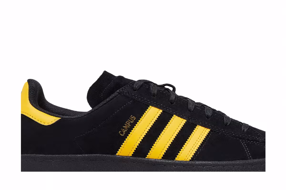 Adidas Campus ADV Black Bold Gold, view 3