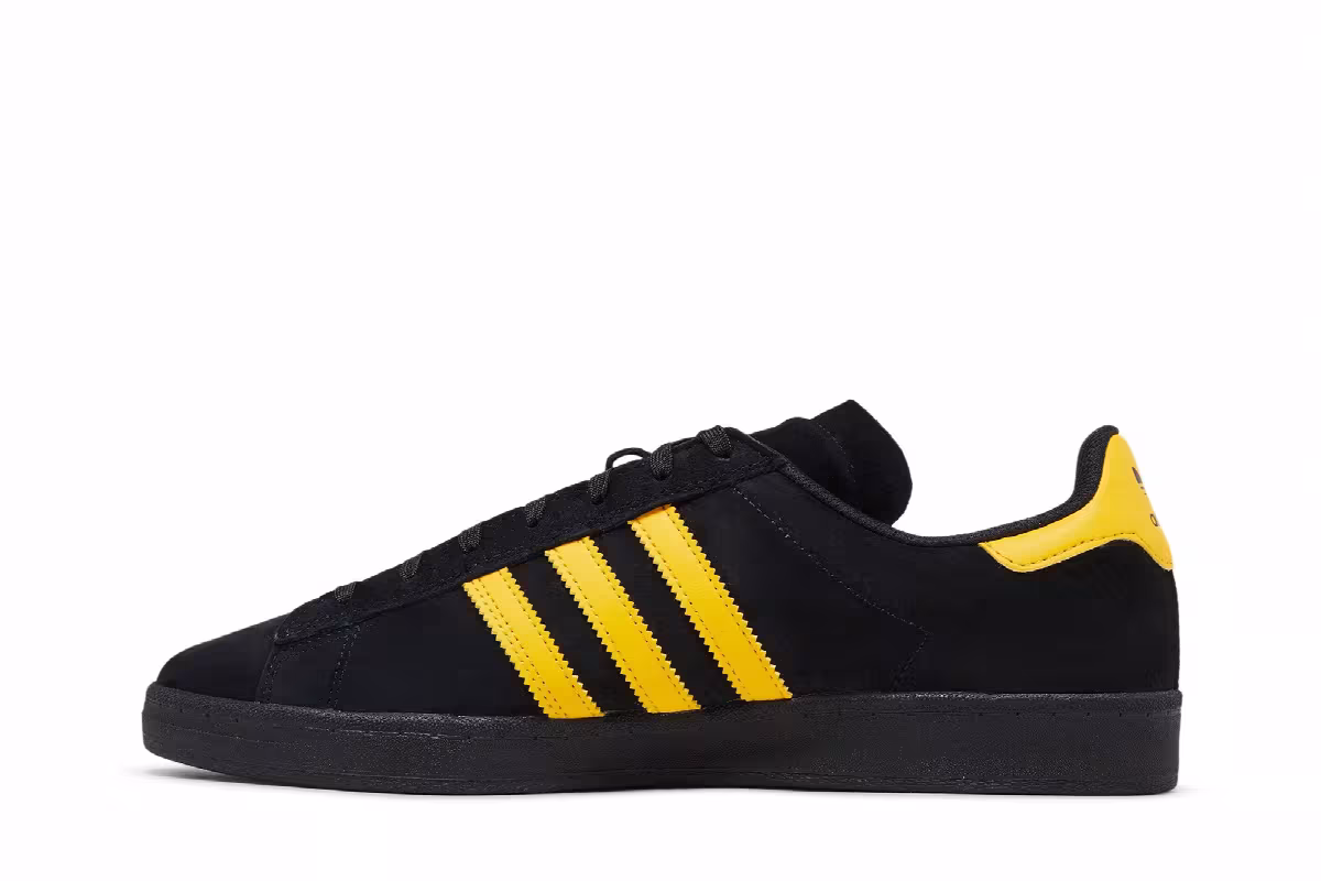 Adidas Campus ADV Black Bold Gold, view 4