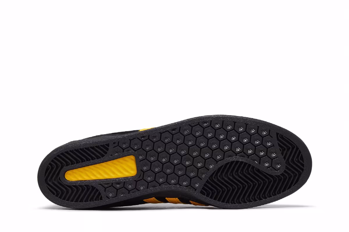 Adidas Campus ADV Black Bold Gold, view 5