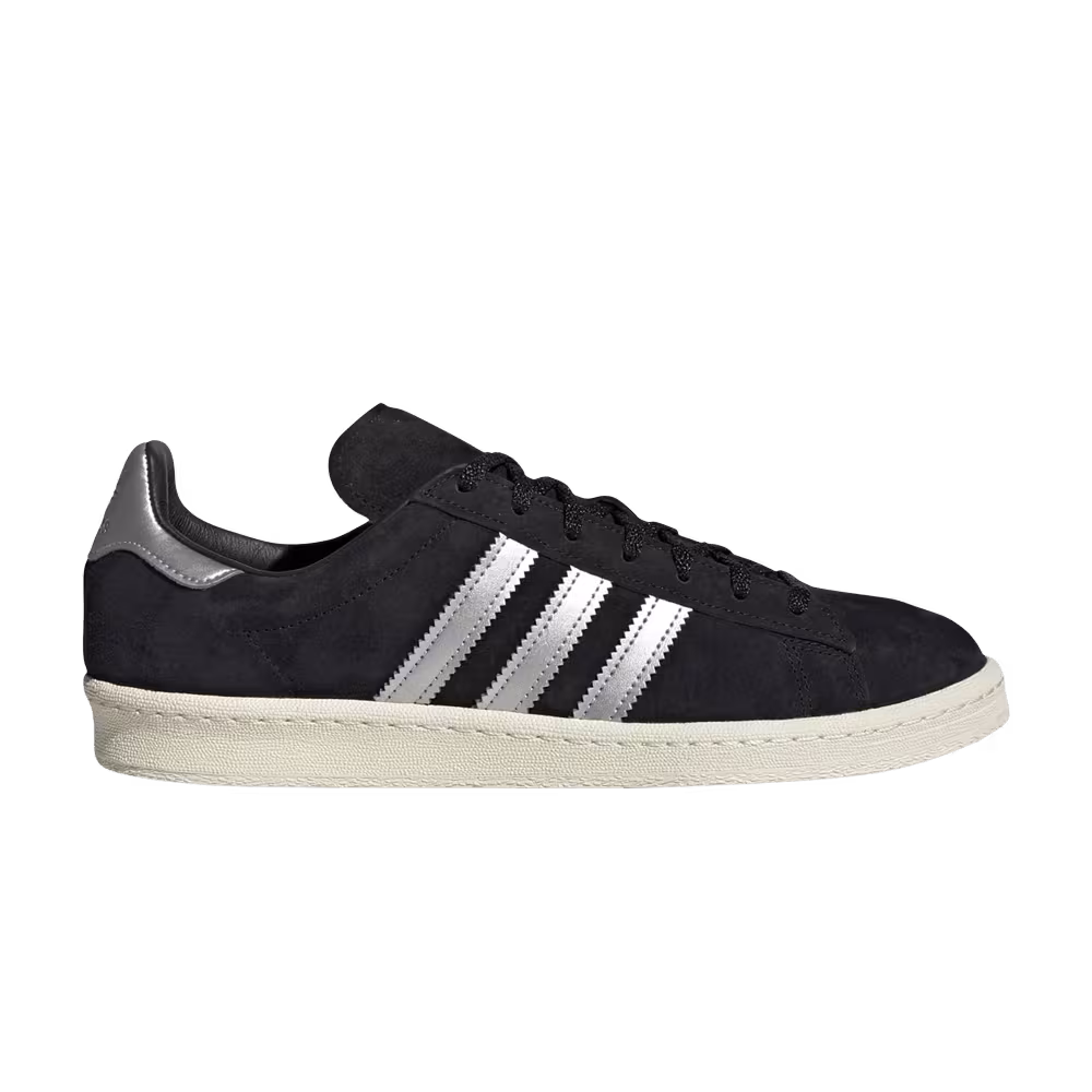adidas Campus Black Metallic Silver