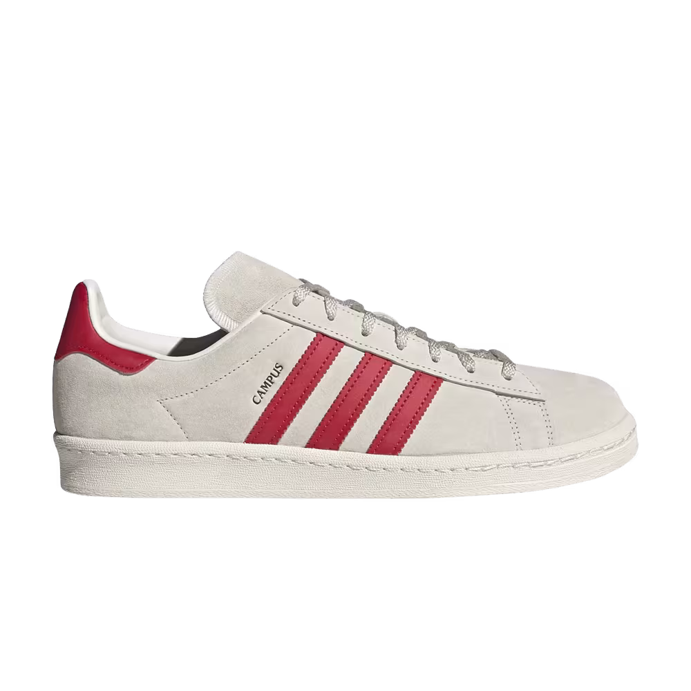 Adidas Campus 80s Off White Collegiate Red