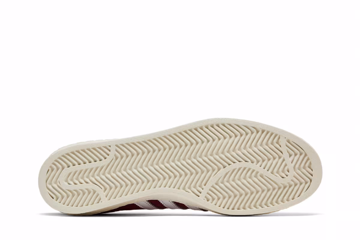 adidas Campus 80s Burgundy Off White, view 5