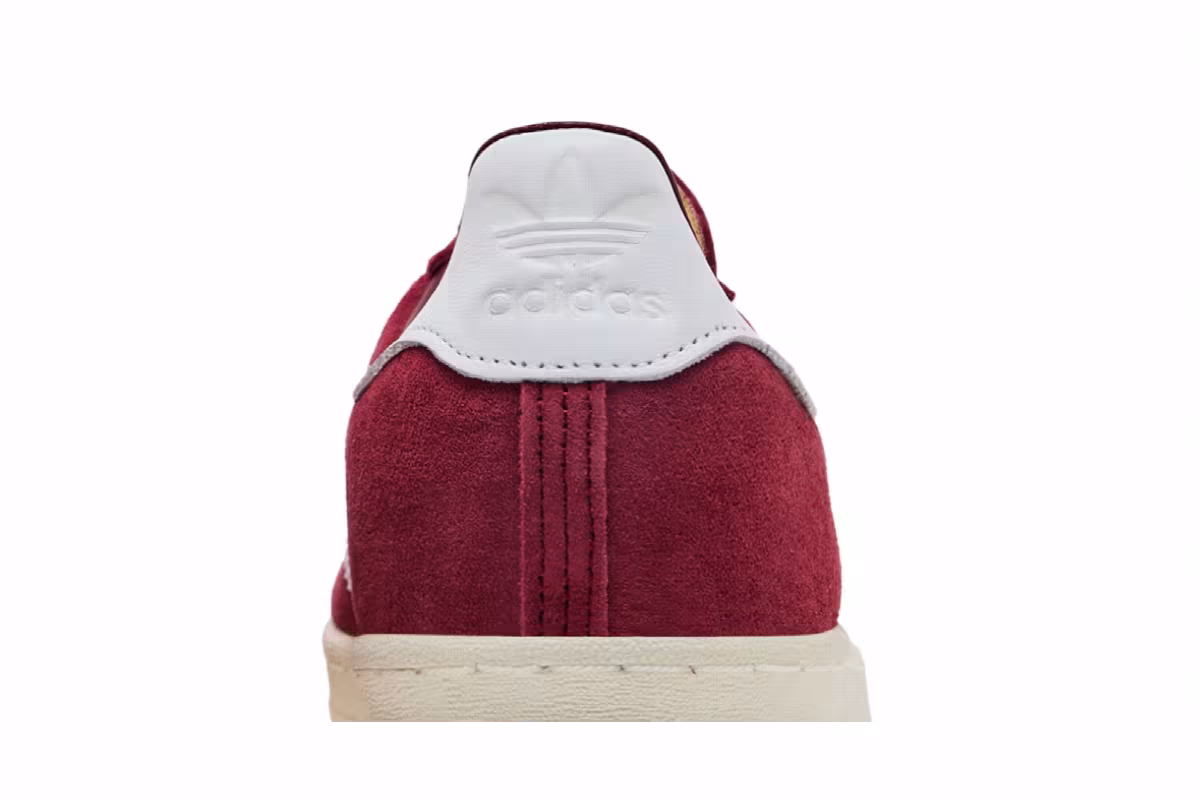 adidas Campus 80s Burgundy Off White, view 8