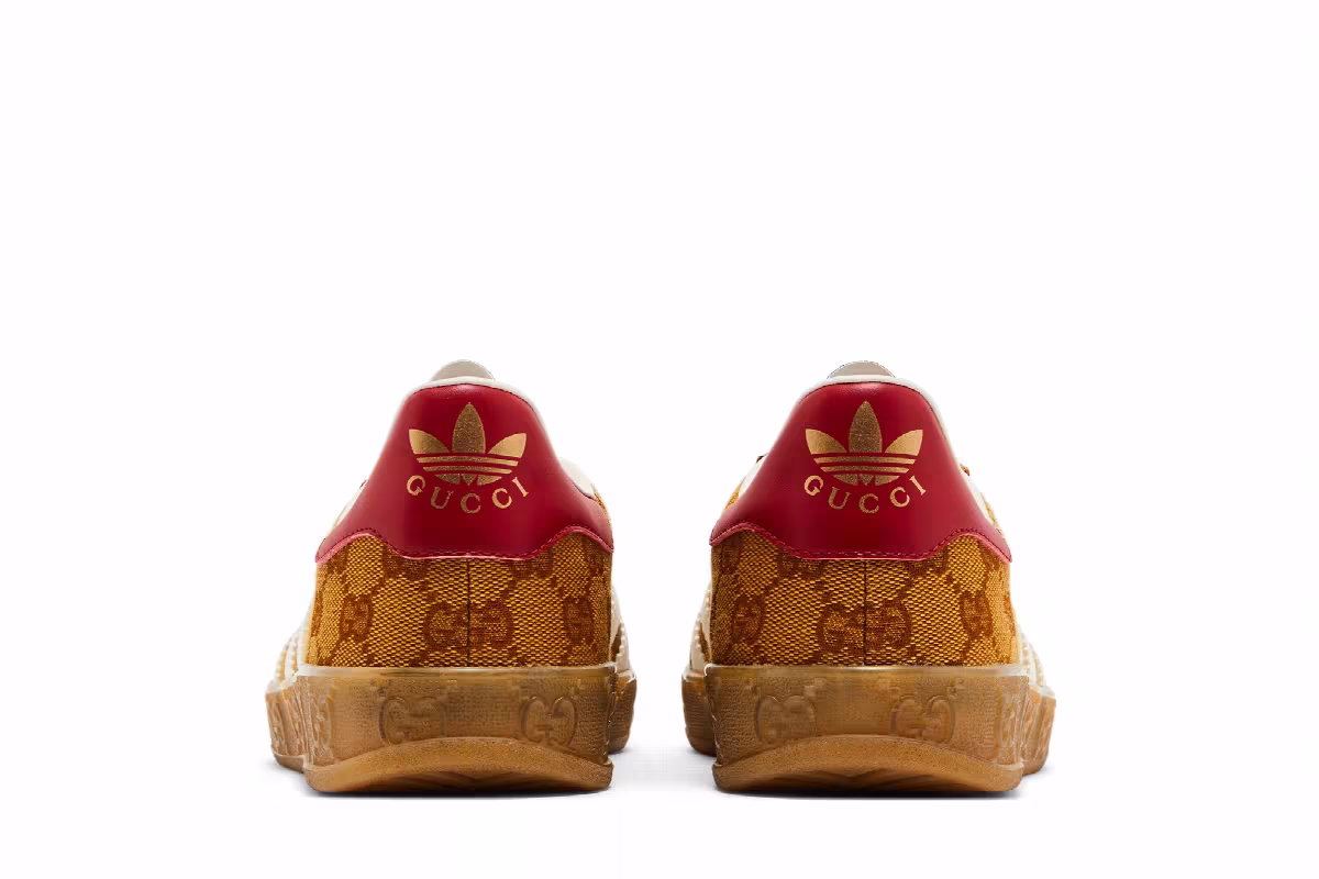 Gucci x adidas Gazelle GG Monogram, view 7