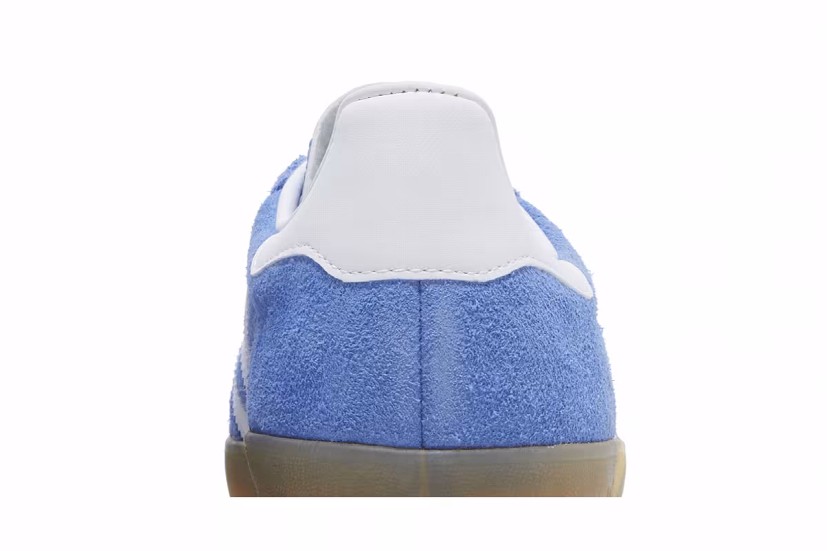 adidas Women's Gazelle Indoor Blue Fusion Gum, view 8