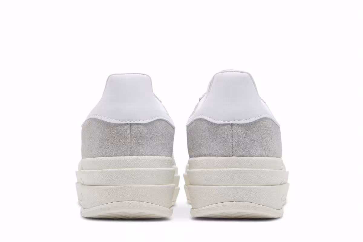 adidas Women's Gazelle Bold Grey White, view 7