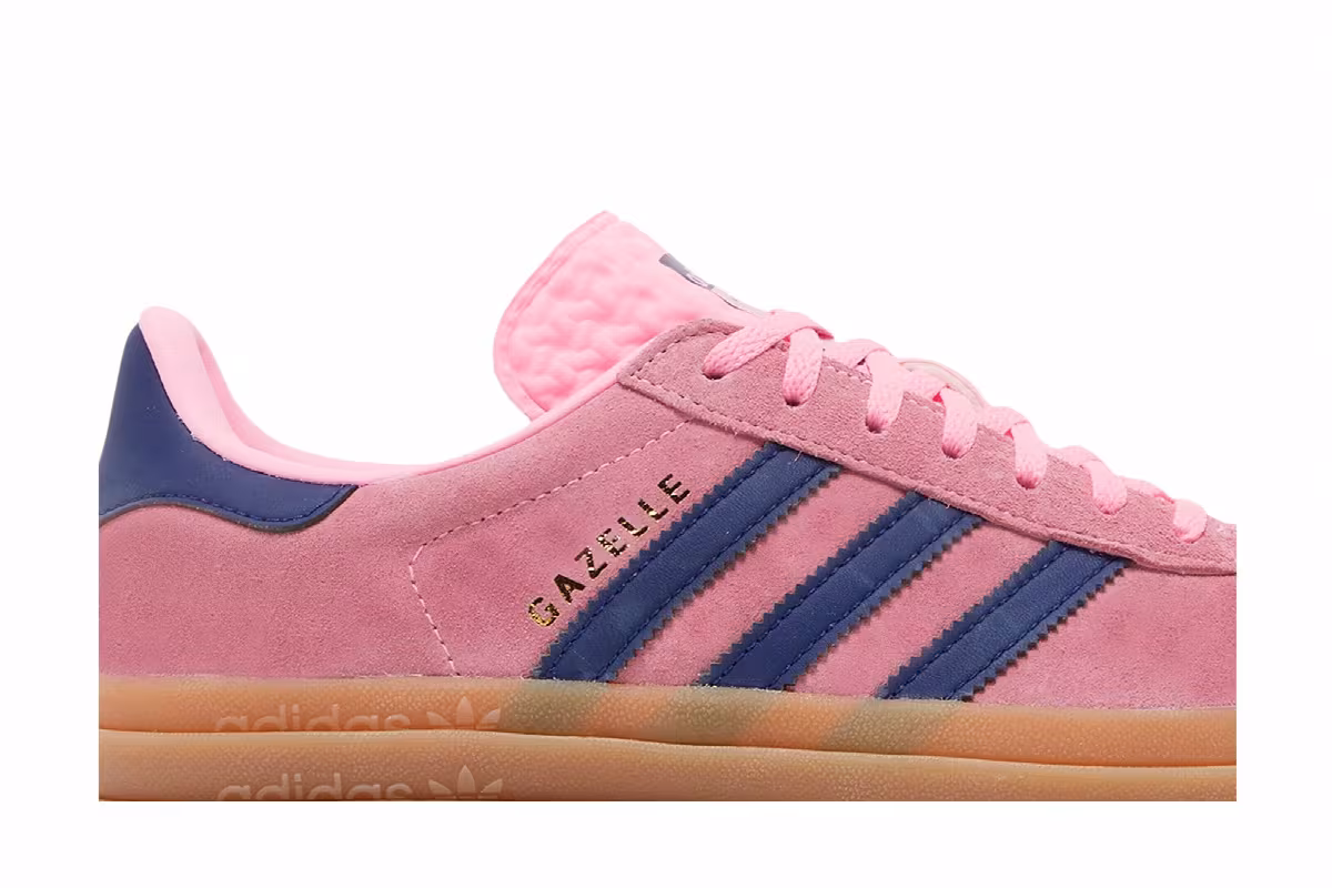 adidas Women's Gazelle Bold Pink Glow Gum, view 3