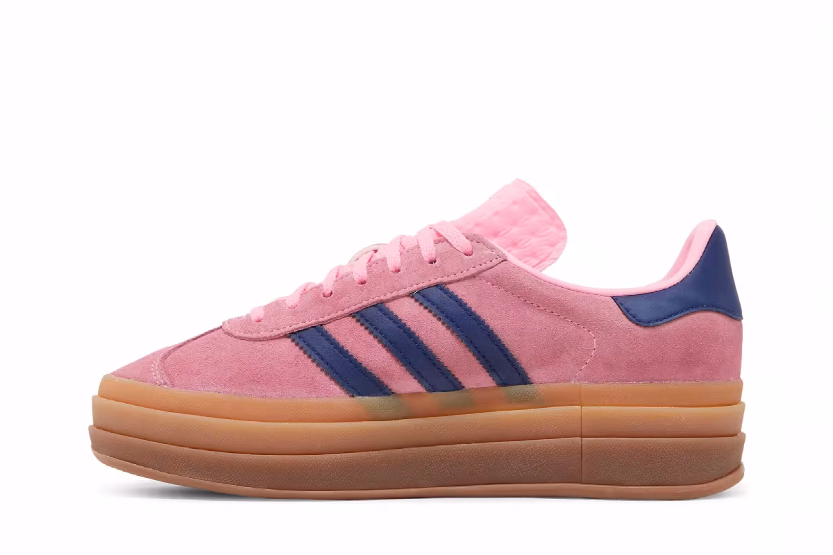 adidas Women's Gazelle Bold Pink Glow Gum, view 4