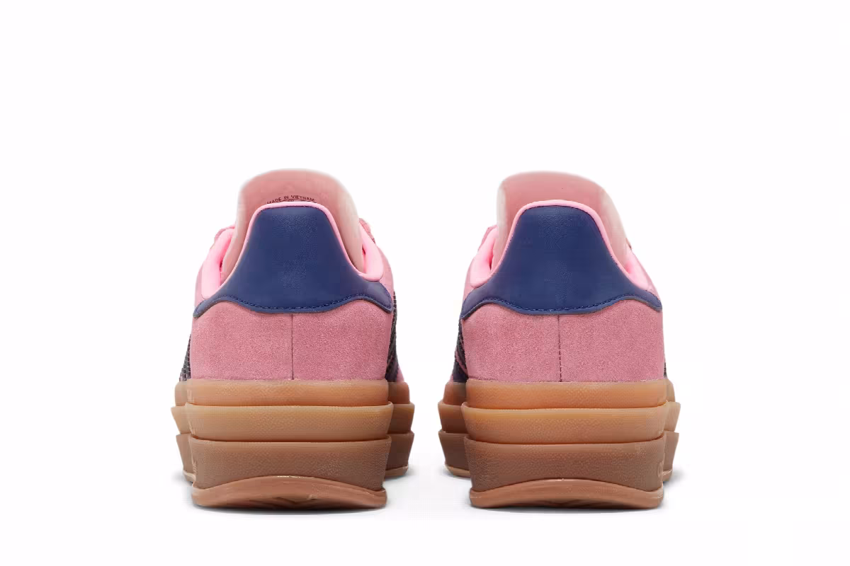 adidas Women's Gazelle Bold Pink Glow Gum, view 7