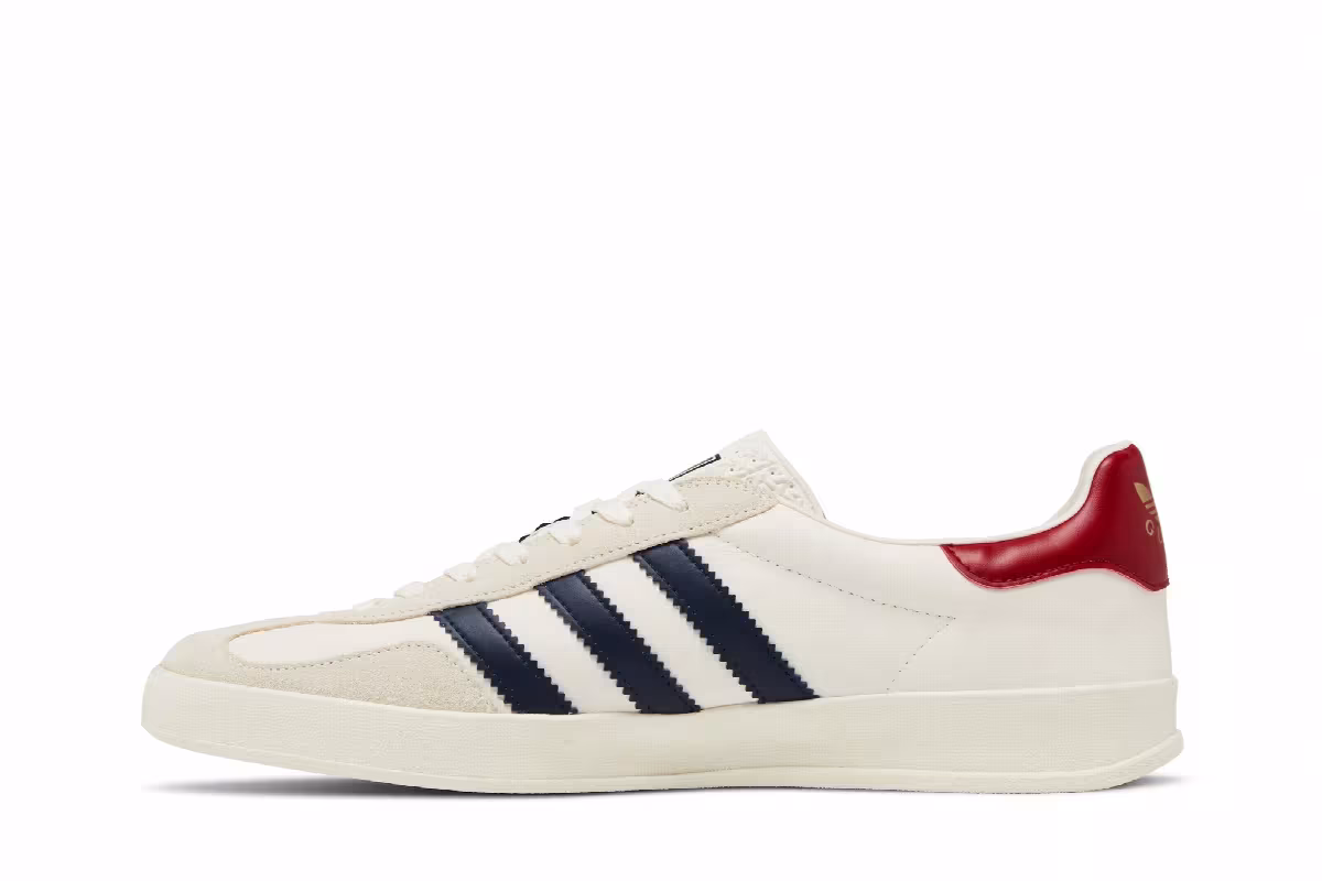 Gucci x adidas Gazelle White, view 4