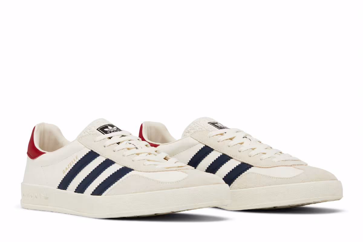 Gucci x adidas Gazelle White, view 9