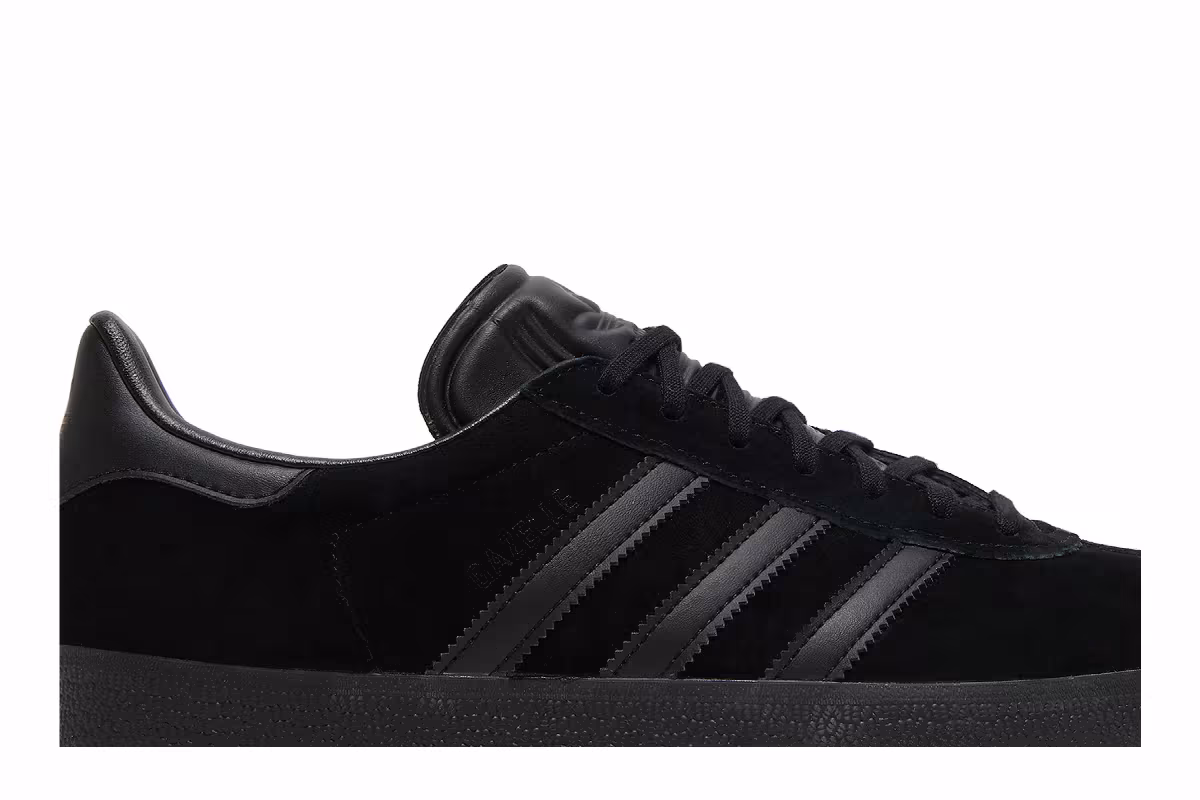 adidas Gazelle Triple Black, view 3