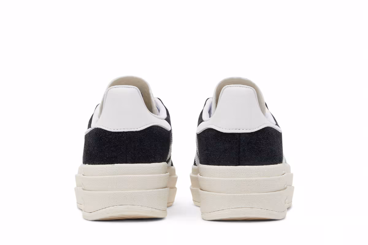 adidas Women's Gazelle Bold Black White, view 7