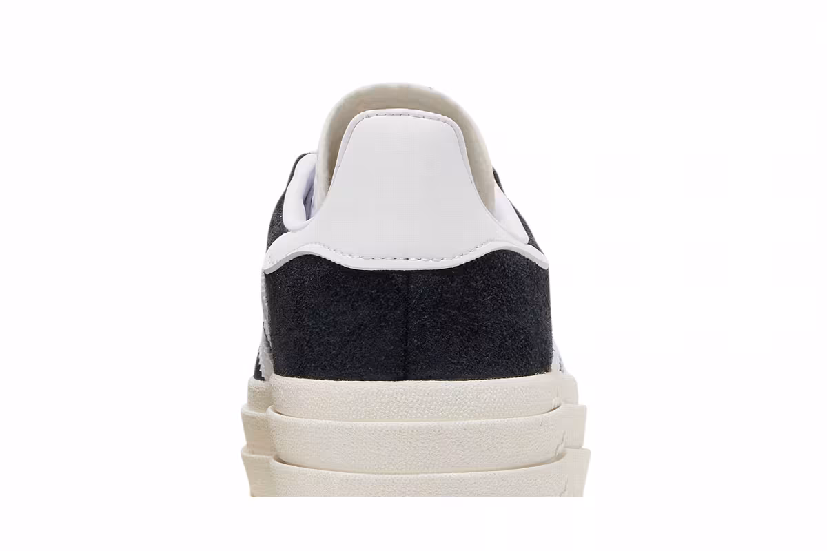 adidas Women's Gazelle Bold Black White, view 8