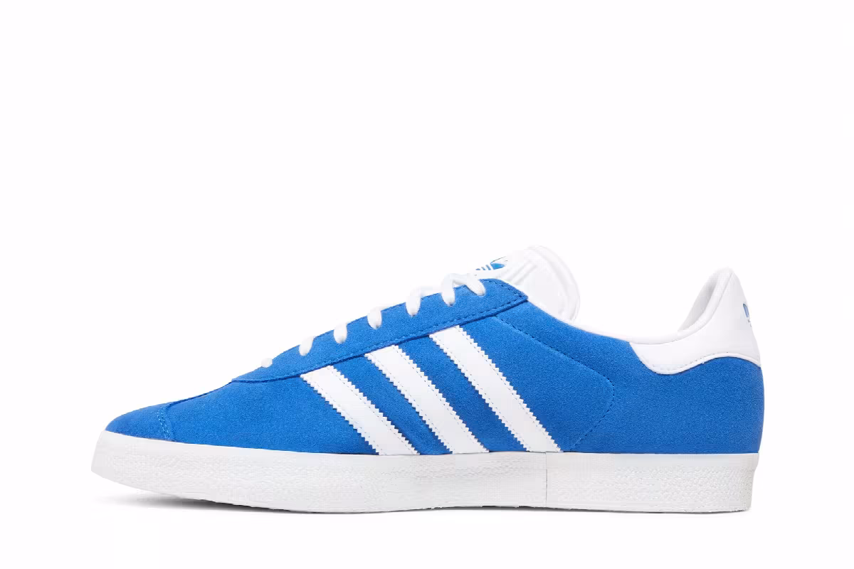 adidas Gazelle Blue White, view 4