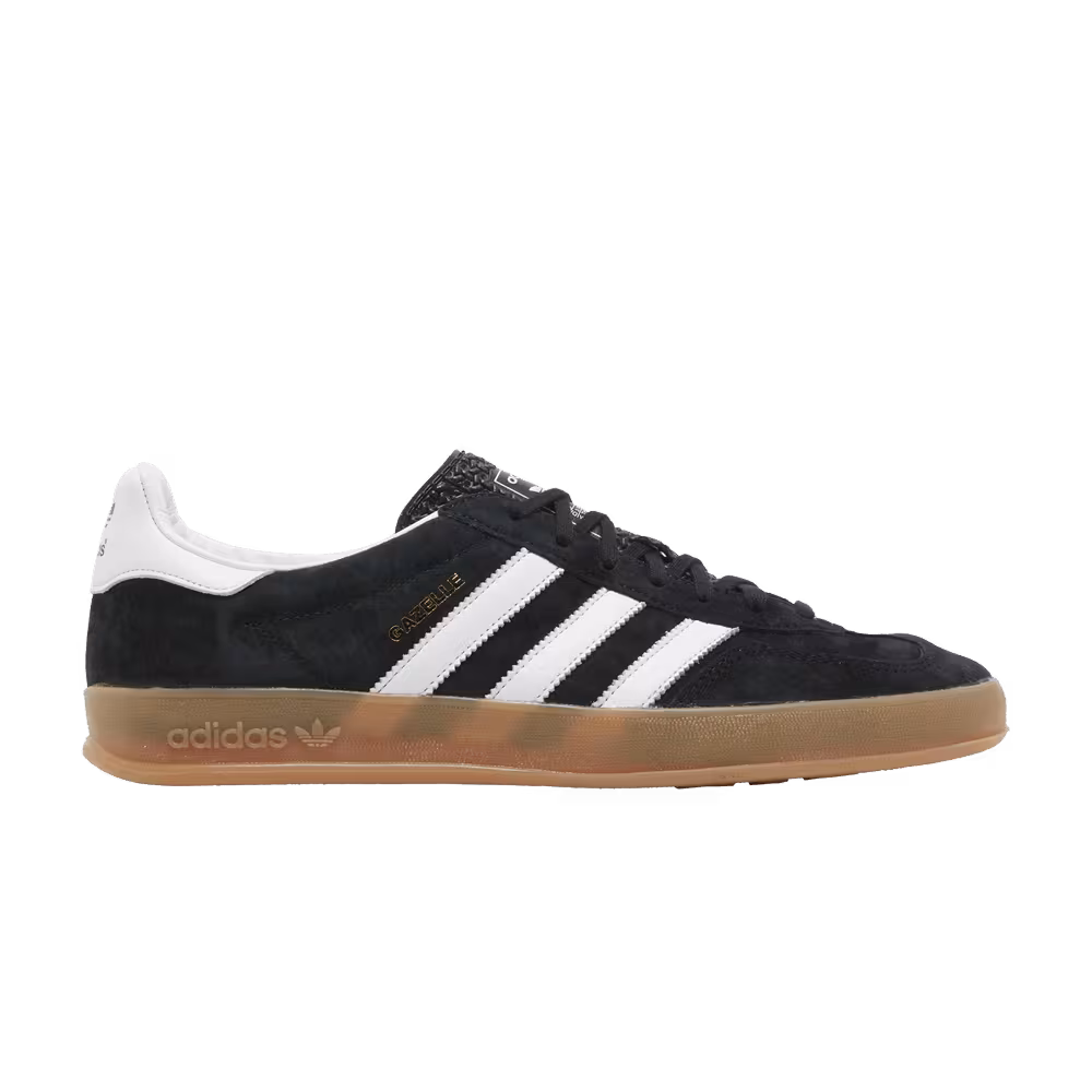 adidas Gazelle Indoor Black White Gum
