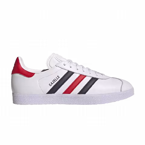 Adidas Gazelle 'White Legend Ink Red'