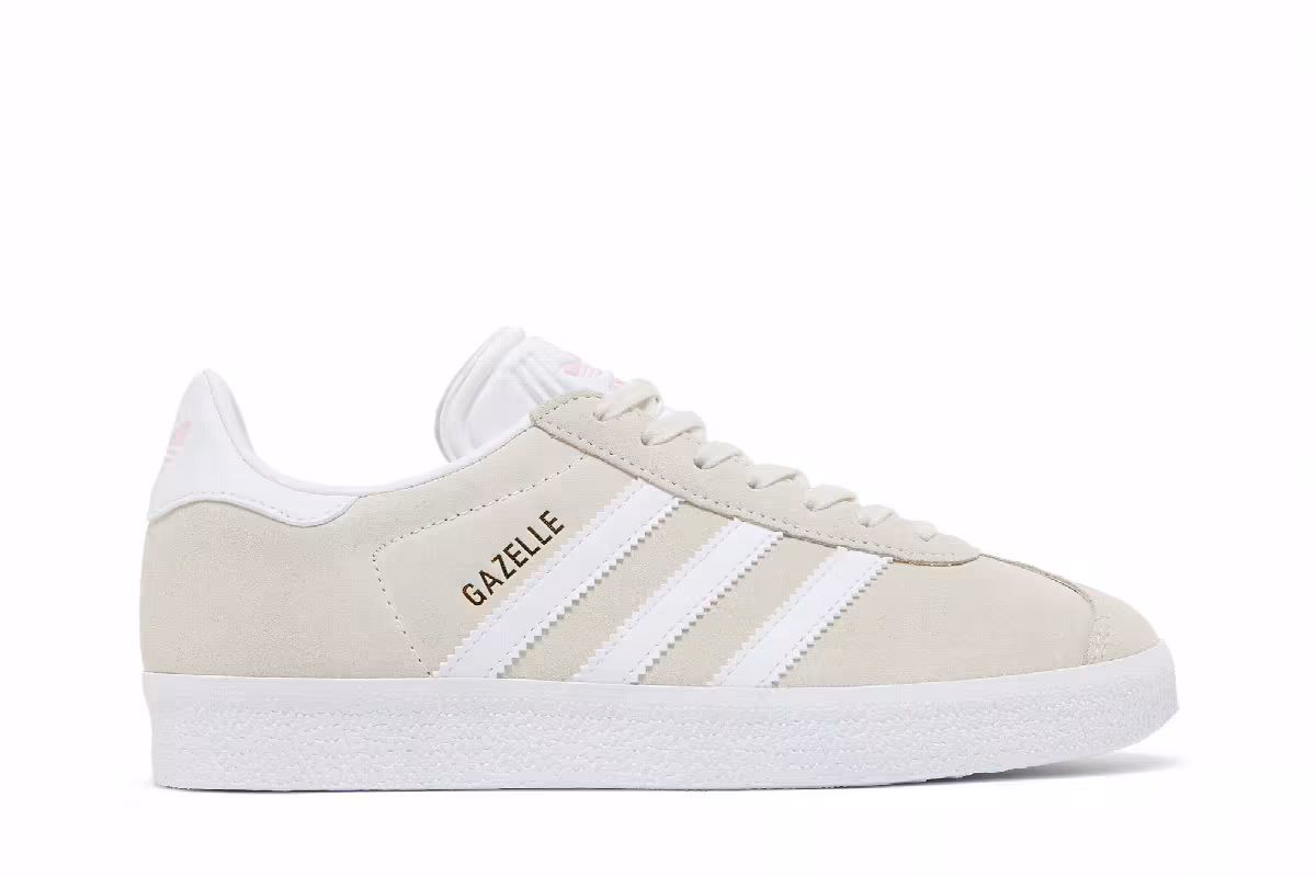 adidas Women's Gazelle Off White, view 2
