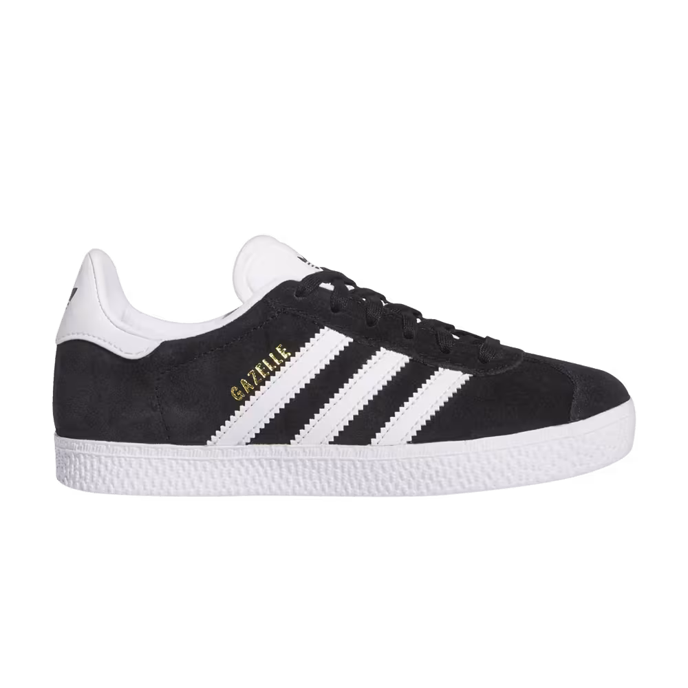 adidas Gazelle J Black Cloud White