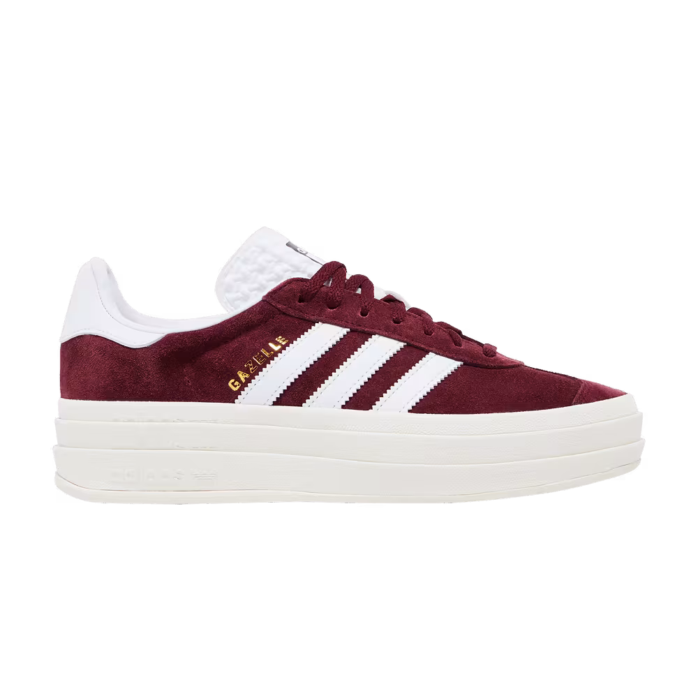 adidas Women's Gazelle Bold Shadow Red White