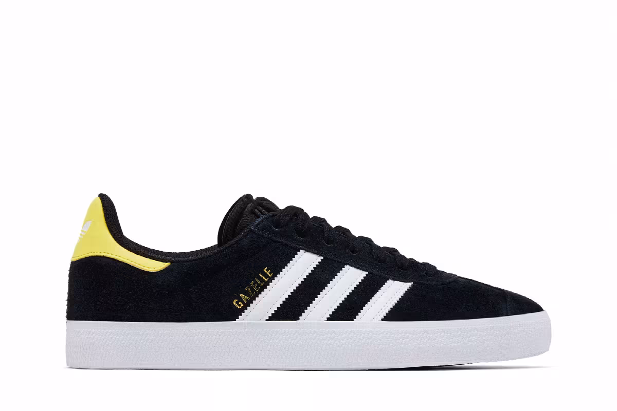 Adidas Gazelle ADV Black White, view 2