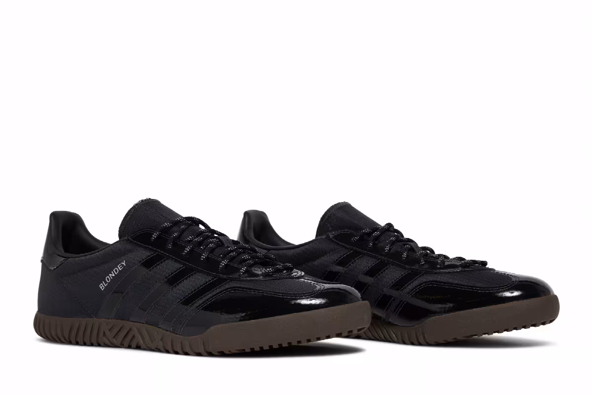 Blondey McCoy x adidas Gazelle Indoor Grey Gum, view 9