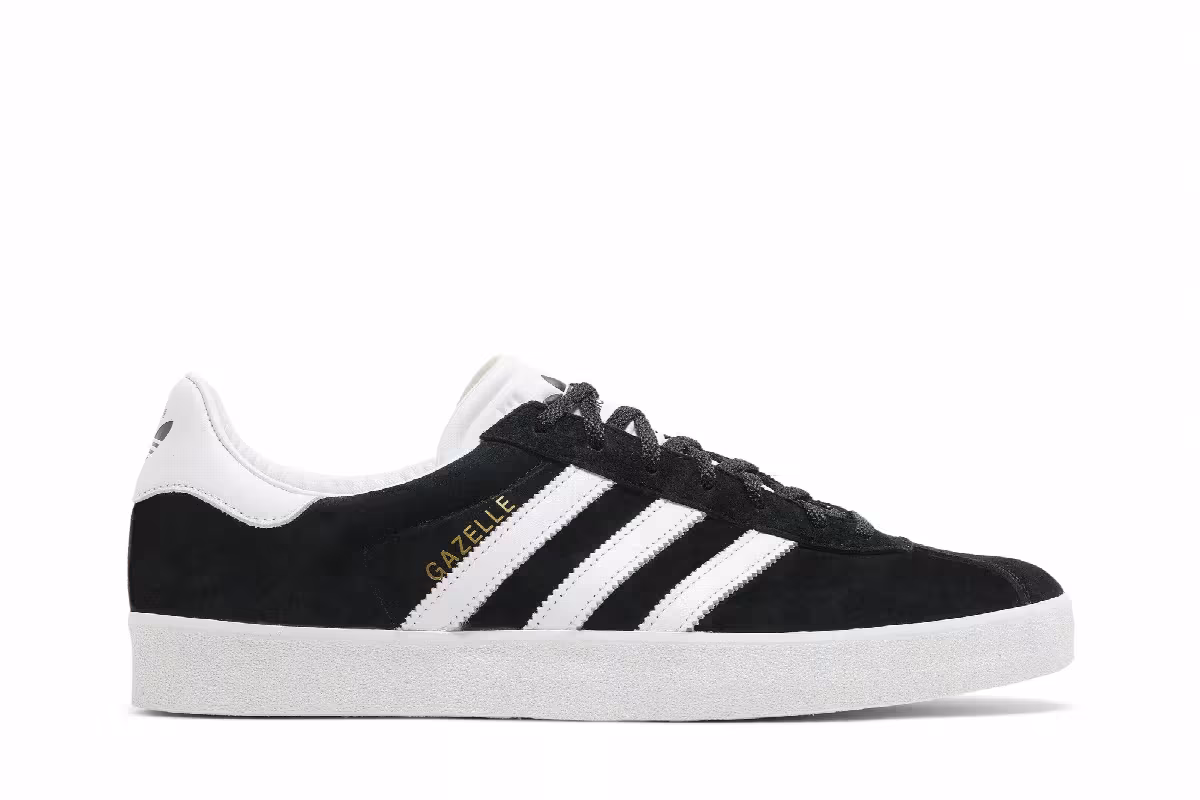 adidas Gazelle 85 Black White, view 2