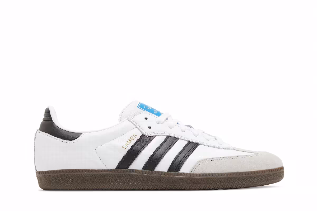 adidas Samba ADV White Black Gum, view 2