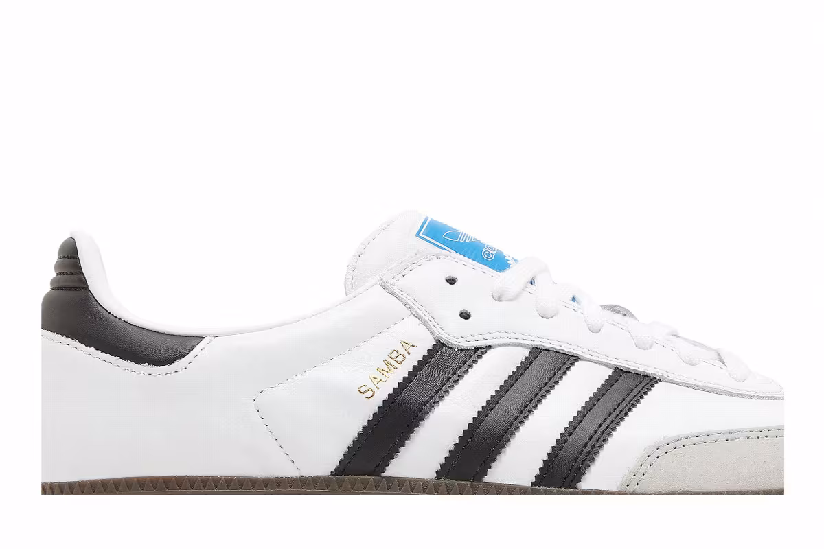 adidas Samba ADV White Black Gum, view 3